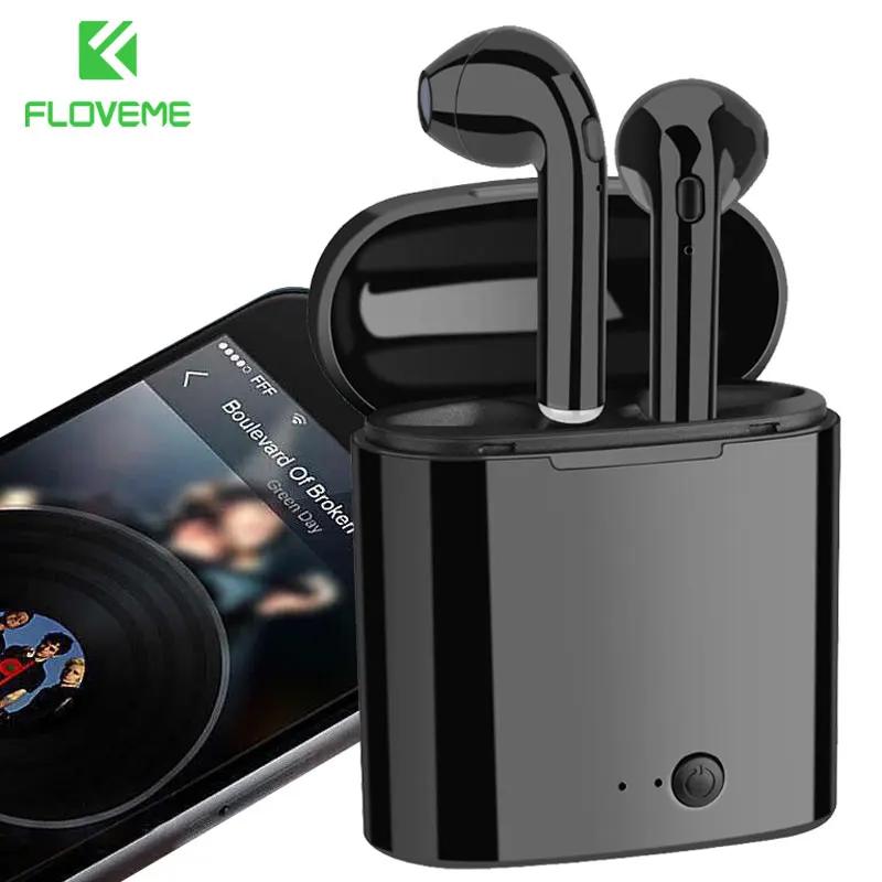 FLOVEME I7S TWS Wireless Bluetooth Earphone HIFI Wireless Stereo Earbud With Charging Box Case For iPhone Samsung Smartphone
FLOVEME I7S TWS Wireless Bluetooth Earphone HIFI Wireless Stereo Earbud With Charging Box Case For iPhone Samsung Smartphone