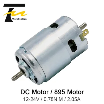 WaveTopSign Micro 895 Motor DC12-24V High Power Generator 2.05A 12000RPM Double Ball Bearing Large Torque
WaveTopSign Micro 895 Motor DC12-24V High Power Generator 2.05A 12000RPM Double Ball Bearing Large Torque