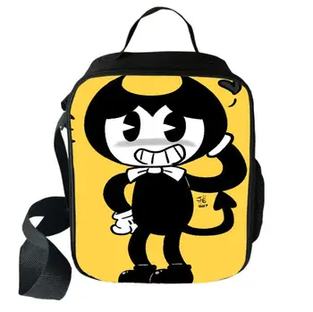 Bag Lunch Bendy and The Ink Machine Portable Insulated Food Picnic Women Kids Men Cooler Box Tote Lunch bag for Girls
Bag Lunch Bendy and The Ink Machine Portable Insulated Food Picnic Women Kids Men Cooler Box Tote Lunch bag for Girls