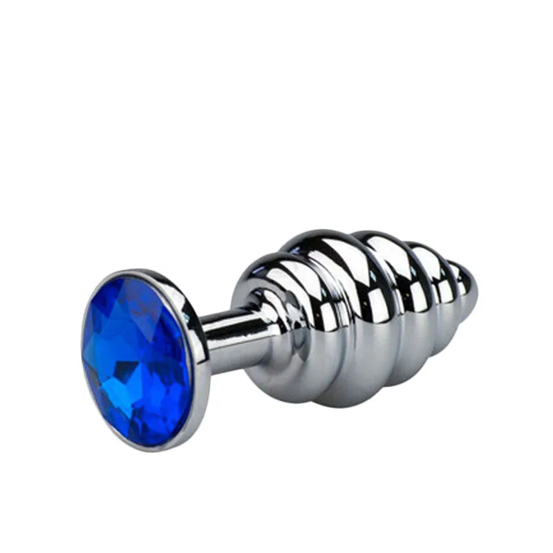 3PCS Erotic Anal Toys For Women Stainless Steel Screw Thread Anal Plug Thread Womanizer Butt Plug Kinky Couples Sex Toys Gay
