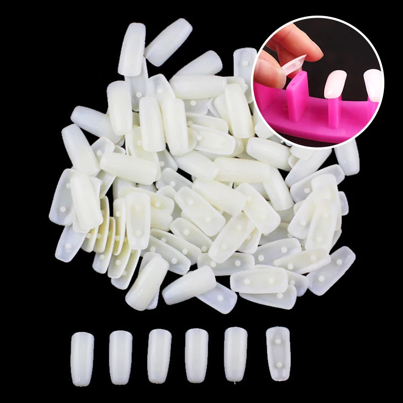 100pcs Dismountable Practice Removable Nail Training Holder Practice Nail Tips Salon Manicure Nail Art Equipment Tools
100pcs Dismountable Practice Removable Nail Training Holder Practice Nail Tips Salon Manicure Nail Art Equipment Tools