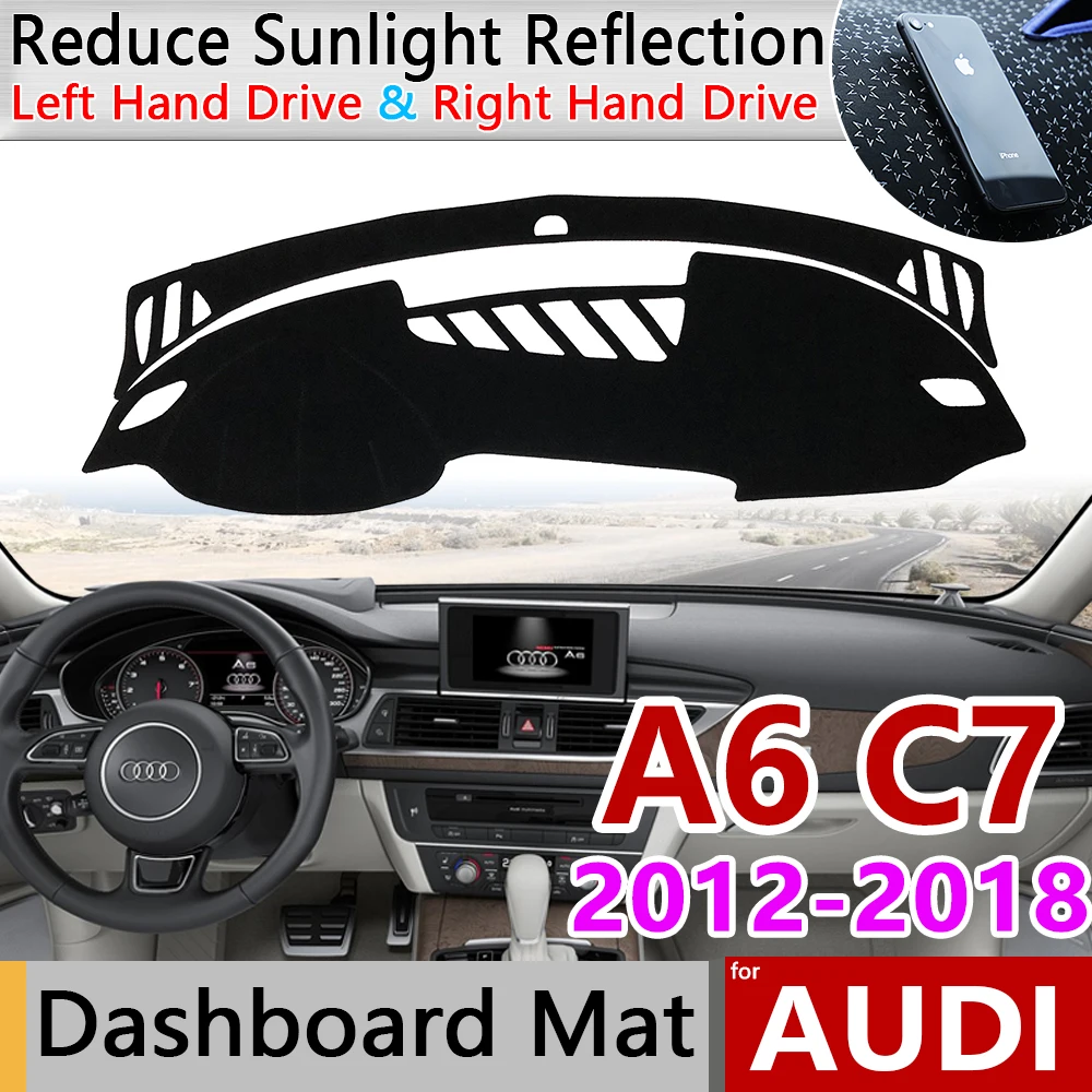 for Audi A6 C7 2012~2018 4G Anti-Slip Mat Dashboard Cover Pad Sunshade Dashmat Carpet Car Accessories S-line 2013 2014 2015 2016
for Audi A6 C7 2012~2018 4G Anti-Slip Mat Dashboard Cover Pad Sunshade Dashmat Carpet Car Accessories S-line 2013 2014 2015 2016