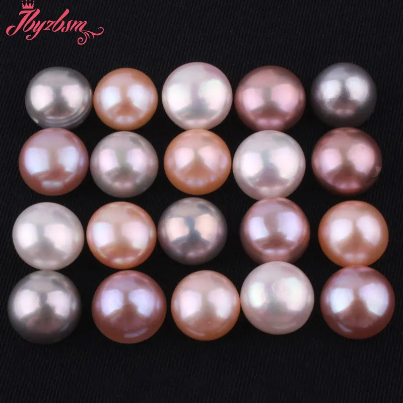 10mm 3A Grade Half Drilling Freshwater Pearl Button Beads Natural Stone Beads For Jewelry Making DIY Earring Fashion 1 Pair
10mm 3A Grade Half Drilling Freshwater Pearl Button Beads Natural Stone Beads For Jewelry Making DIY Earring Fashion 1 Pair