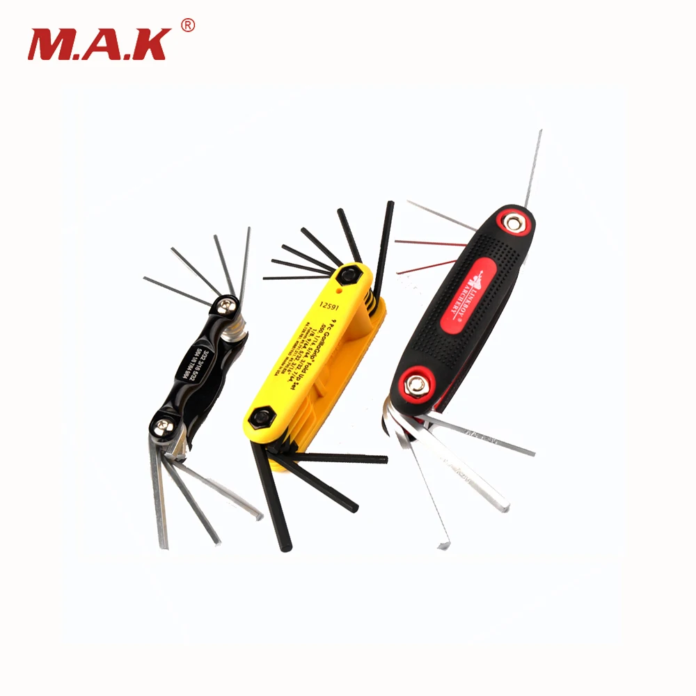 3 Color America Folding Allen Hex Key Ring Wrench Set with 7 Piece or 9 Piece Tool set for Bow Archery
3 Color America Folding Allen Hex Key Ring Wrench Set with 7 Piece or 9 Piece Tool set for Bow Archery