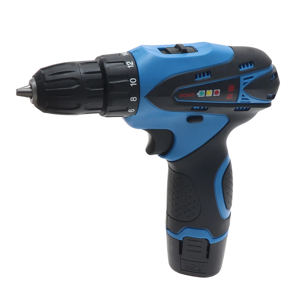 12V high and low speed adjustable lithium drill rechargeable hand drill multi-function household electric screwdriver electric
12V high and low speed adjustable lithium drill rechargeable hand drill multi-function household electric screwdriver electric