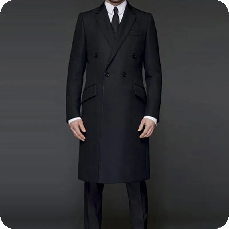 Black Long Jacket Classic Men Suits Double Breasted Custom Made Formal Men Suit Male Blazers Pants 2 Piece Costume Homme Ternos
Black Long Jacket Classic Men Suits Double Breasted Custom Made Formal Men Suit Male Blazers Pants 2 Piece Costume Homme Ternos