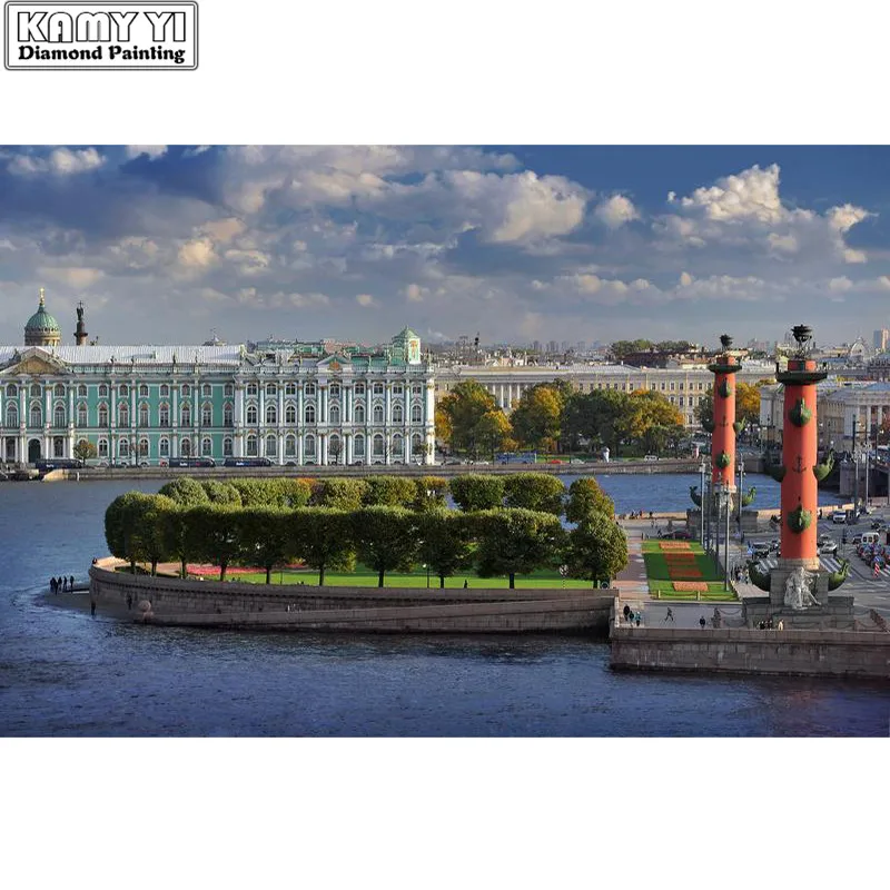 Full Round Diamond 5D DIY Diamond Painting Embroidery Cross-stitch Beauty City Scenery Rhinestone Mosaic Painting Decor Diamant
Full Round Diamond 5D DIY Diamond Painting Embroidery Cross-stitch Beauty City Scenery Rhinestone Mosaic Painting Decor Diamant