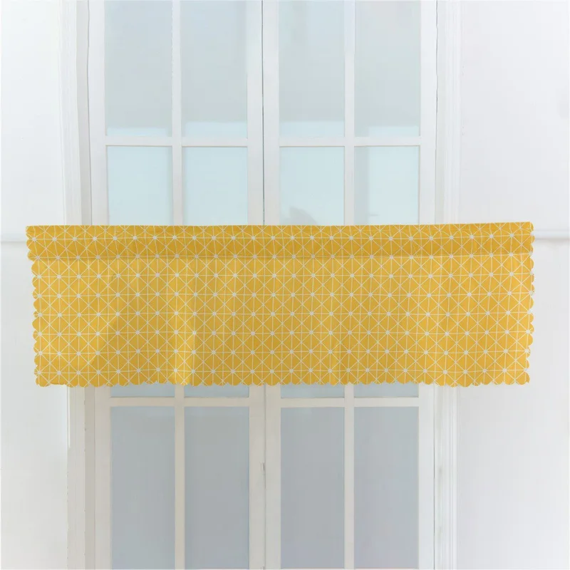 2019 Garden Kitchen Short Curtain Plaid Design Minimalist Style Kitchen Half-curtain Kitchen Curtain Cafe Short Panel Curtain
2019 Garden Kitchen Short Curtain Plaid Design Minimalist Style Kitchen Half-curtain Kitchen Curtain Cafe Short Panel Curtain