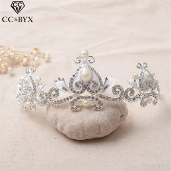CC Tiaras And Crwons Hairbands Heart Pearl Princess Luxury Engagement Wedding Hair Accessories For Bridal Party Jewelry HG377
CC Tiaras And Crwons Hairbands Heart Pearl Princess Luxury Engagement Wedding Hair Accessories For Bridal Party Jewelry HG377