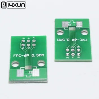 5pcs/lot 6P FFC FPC Adapter Plate 0.5MM / 1.0MM Pitch to 2.45 mm 6Pin Flat Cable Socket Connector for PCB Board TFT LCD
5pcs/lot 6P FFC FPC Adapter Plate 0.5MM / 1.0MM Pitch to 2.45 mm 6Pin Flat Cable Socket Connector for PCB Board TFT LCD