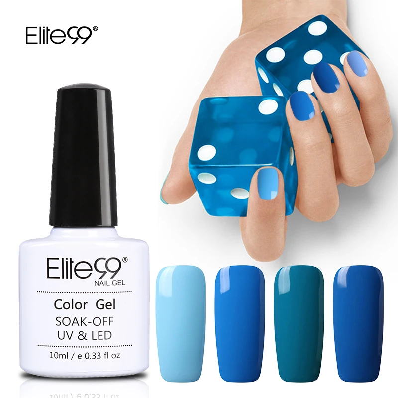 Elite99 Blue Color Series Pure Color Gel Nail Polish 10ml UV Nail Polish Varnish Semi Permanent Long Lasting Nail Art Lacquer
Elite99 Blue Color Series Pure Color Gel Nail Polish 10ml UV Nail Polish Varnish Semi Permanent Long Lasting Nail Art Lacquer