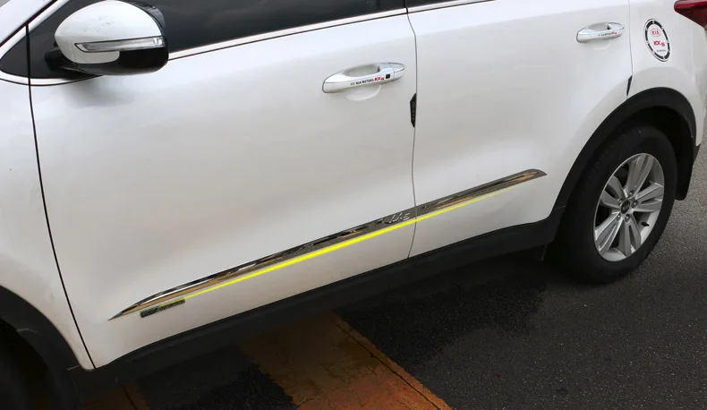 for Kia Sportage QL 2016 2017 car door body side protector Decoration rear trim anti-rub tirm
for Kia Sportage QL 2016 2017 car door body side protector Decoration rear trim anti-rub tirm