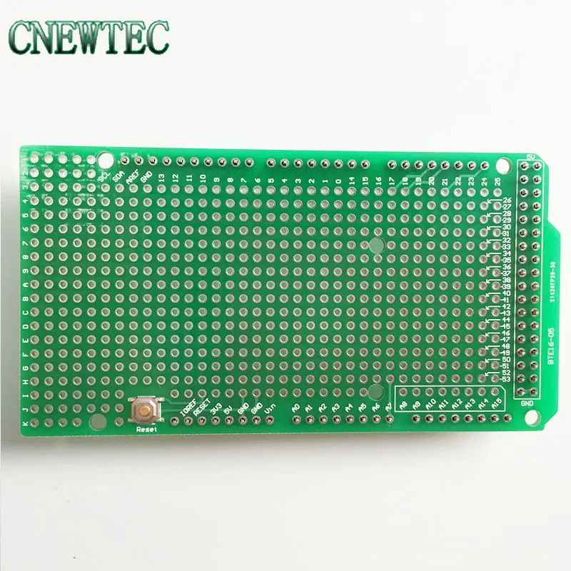 10pcs Prototype PCB for MEGA 2560 R3 Shield Board Mega-2560 R3 Mega2560 DIY BTE16-05 Row Needles Version
10pcs Prototype PCB for MEGA 2560 R3 Shield Board Mega-2560 R3 Mega2560 DIY BTE16-05 Row Needles Version