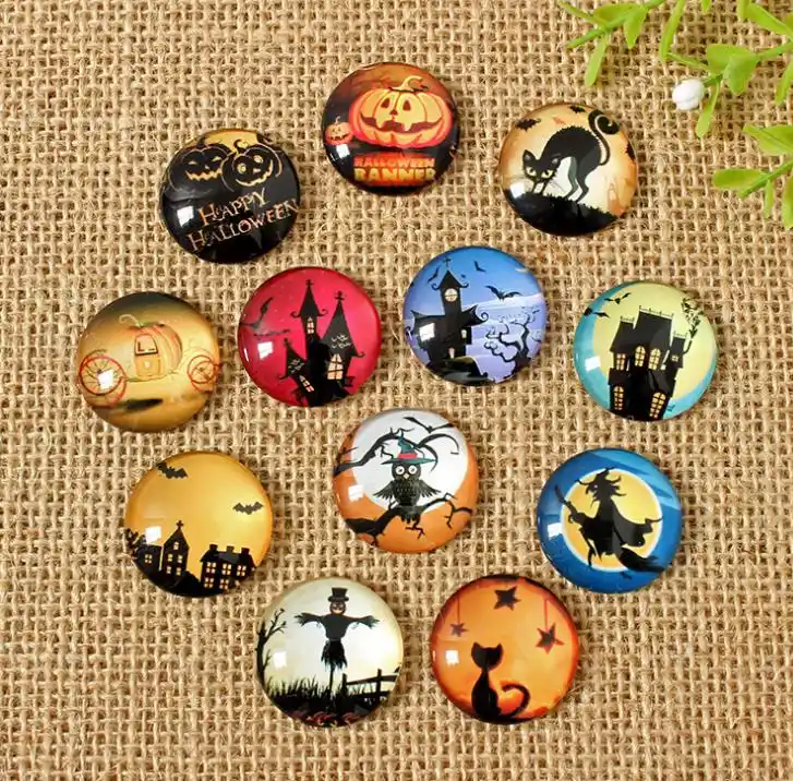 halloween diy mosaic glass interchangeable crystal glass mosaic