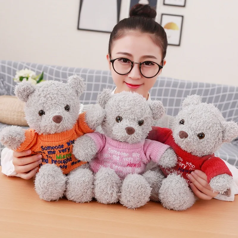 35cm Cute Teddy Bear Doll Soft Plush Toys Stuffed Animal Small Bear Plush Doll Girls Birthday Gift Children Toy
35cm Cute Teddy Bear Doll Soft Plush Toys Stuffed Animal Small Bear Plush Doll Girls Birthday Gift Children Toy
