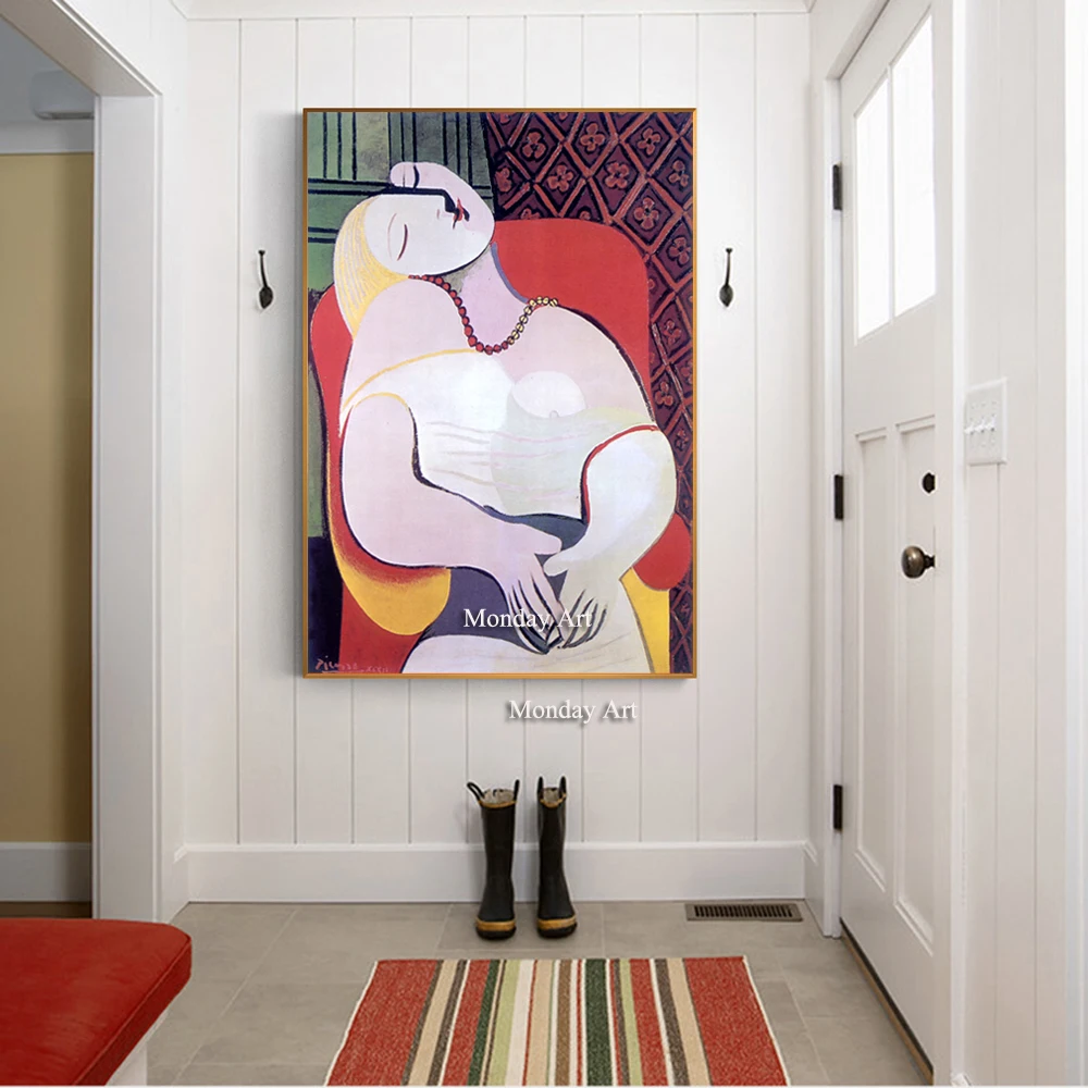 100% Hand Painted Picasso Abstract Oil Painting On Canvas Posters Famous Color Wall Art painting For Living Room Famous Decor
100% Hand Painted Picasso Abstract Oil Painting On Canvas Posters Famous Color Wall Art painting For Living Room Famous Decor