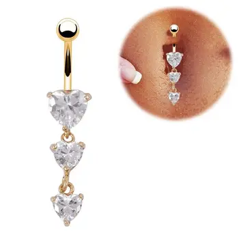 New Arrive Belly Button Ring Fashion Women Body Belly Bar Piercing Navel Jewellry 14G 316L Surgical Steel Bar
New Arrive Belly Button Ring Fashion Women Body Belly Bar Piercing Navel Jewellry 14G 316L Surgical Steel Bar
