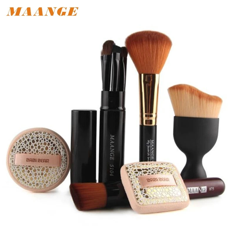 10pcs Cosmetic Makeup Brush Makeup Face Puff Shadow Contour Makeup Brush Brush For Popular Brand MAANGE FEB13
10pcs Cosmetic Makeup Brush Makeup Face Puff Shadow Contour Makeup Brush Brush For Popular Brand MAANGE FEB13