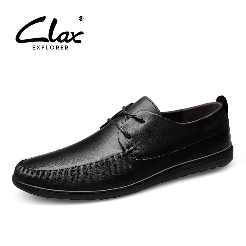 CLAX Men's Shoes Genuine Leather Derbies Shoe Mens Leather Footwear Autumn Black Brown Casual Shoe Elegant Chaussure Homme
CLAX Men's Shoes Genuine Leather Derbies Shoe Mens Leather Footwear Autumn Black Brown Casual Shoe Elegant Chaussure Homme