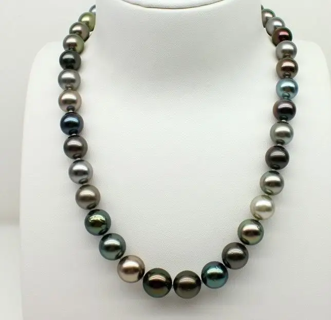Wholesale FREE SHIPPING > stunning 17 inch natural huge 10-11mm tahitian black multicolor pearl necklace
Wholesale FREE SHIPPING > stunning 17 inch natural huge 10-11mm tahitian black multicolor pearl necklace
