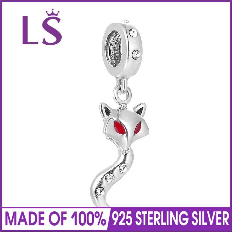 LS Fashion 925 Sterling Silver Animal Fox Charms Beads Fit For Bracelet Necklace Animal Pendants Fine Jewelry for Women
LS Fashion 925 Sterling Silver Animal Fox Charms Beads Fit For Bracelet Necklace Animal Pendants Fine Jewelry for Women