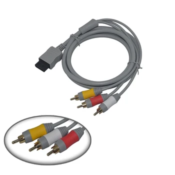 1.8m New Component Cable HDTV Audio Video AV Cable Cord Wire For Nintendo Wii for Nintendo Wii U console
1.8m New Component Cable HDTV Audio Video AV Cable Cord Wire For Nintendo Wii for Nintendo Wii U console