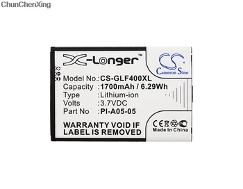 Cameron Sino 1700mAh Battery LI-A02-04, LI-A05-05, LI-A1-01, PI-A05-05 for Golf Buddy DSC-GB400, World, World Color
Cameron Sino 1700mAh Battery LI-A02-04, LI-A05-05, LI-A1-01, PI-A05-05 for Golf Buddy DSC-GB400, World, World Color