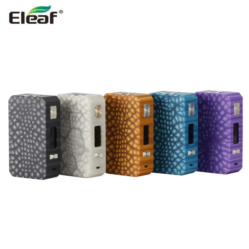 Original Eleaf Saurobox 220W TC Box MOD Distinctive Resin 0.96-inch Display Electronic Cigarette Vape Support ELLO Duro Tank |