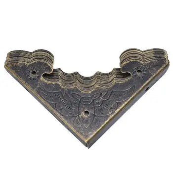 12pcs 40x40mm Practical New Bronze Decorative Antique Brass Jewelry Wine Gift Box Wooden Corner Protector Guard
12pcs 40x40mm Practical New Bronze Decorative Antique Brass Jewelry Wine Gift Box Wooden Corner Protector Guard