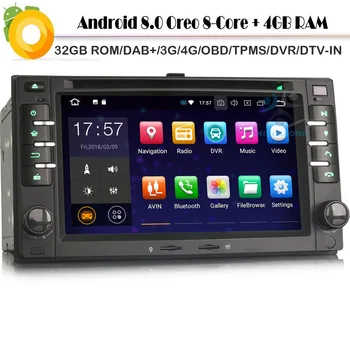 Octa Core Android 8.0 Autoradio DAB+ Car stereo GPS Navigation Player WiFi 3G 4G CD DVR BT OBD for Kia Sportage Rio PICANTO Nav
Octa Core Android 8.0 Autoradio DAB+ Car stereo GPS Navigation Player WiFi 3G 4G CD DVR BT OBD for Kia Sportage Rio PICANTO Nav