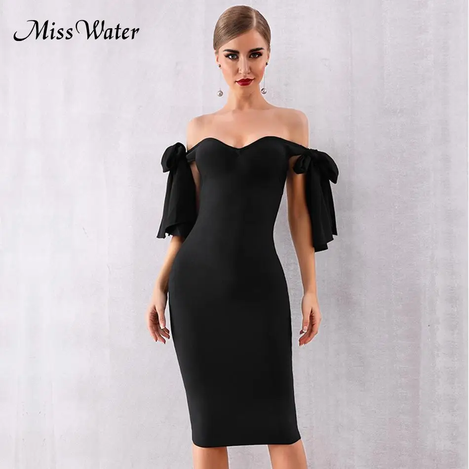Miss Water Newest Celebrity Party Bodycon Bandage Dress Women Black Sleeveless Strapless Sexy NightClub Dress Women Vestidos
Miss Water Newest Celebrity Party Bodycon Bandage Dress Women Black Sleeveless Strapless Sexy NightClub Dress Women Vestidos