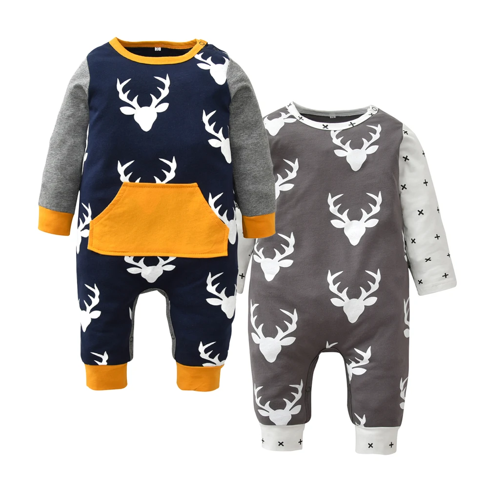 Newborn Infant Baby Boy Girl Deer Printing Patchwork Cotton Long Sleeve Romper One-pieces Toddler Clothes Xmas Outfits Christmas
Newborn Infant Baby Boy Girl Deer Printing Patchwork Cotton Long Sleeve Romper One-pieces Toddler Clothes Xmas Outfits Christmas