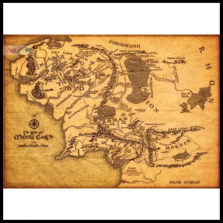 5D Diy Diamond Painting "The Lord of the Rings world map" Round Rhinestone Diamond Mosaic Embroidery Christmas Gift HT023
5D Diy Diamond Painting "The Lord of the Rings world map" Round Rhinestone Diamond Mosaic Embroidery Christmas Gift HT023