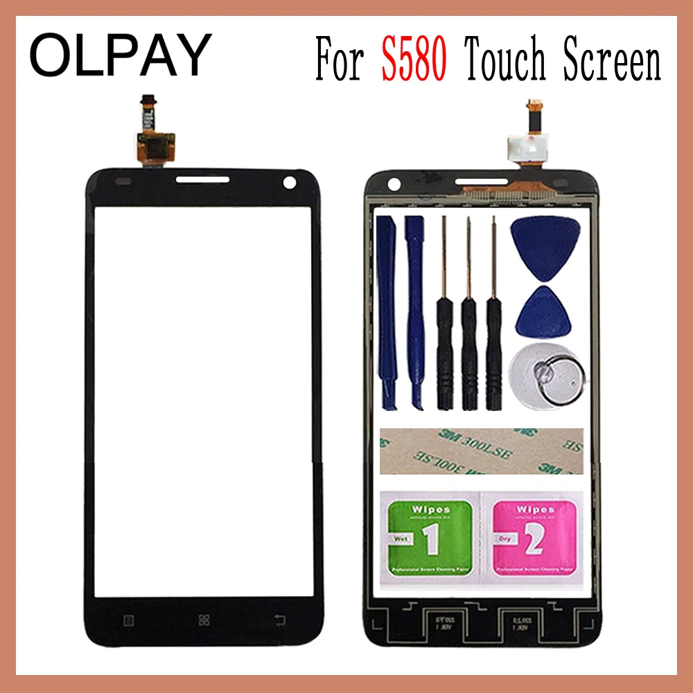 OLPAY 5.0'' Touch Panel For Lenovo S580 S 580 Touch Screen Glass Digitizer Panel Lens Sensor Glass Free Adhesive And Wipes
OLPAY 5.0'' Touch Panel For Lenovo S580 S 580 Touch Screen Glass Digitizer Panel Lens Sensor Glass Free Adhesive And Wipes