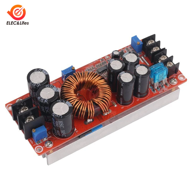 High Power 1200W 20A DC Converter Boost Constant Current module Step UP Power Supply Module IN 8-60V OUT 12-83V
High Power 1200W 20A DC Converter Boost Constant Current module Step UP Power Supply Module IN 8-60V OUT 12-83V