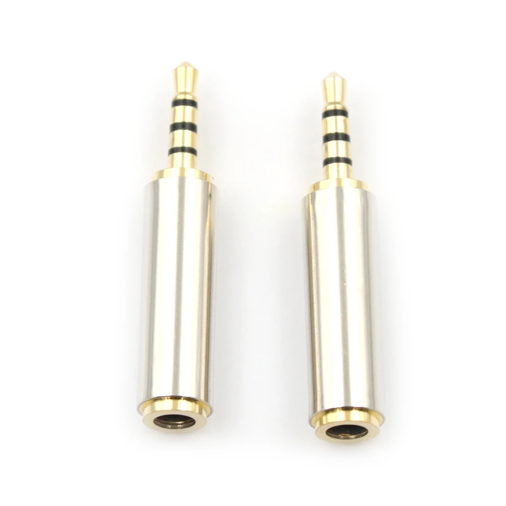 2PCS 2.5 mm Male to 3.5 mm Female audio Stereo Adapter Plug Converter Headphone jack
2PCS 2.5 mm Male to 3.5 mm Female audio Stereo Adapter Plug Converter Headphone jack