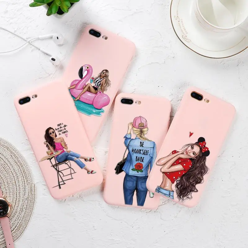 Brown Hair Baby Mom Girl For Samsung Galaxy A50 A30 A40 A70 S7 S6 Edge S8 S9 S10 Plus A9 A8 A6 Plus A7 2018 Case Pink TPU Fundas
Brown Hair Baby Mom Girl For Samsung Galaxy A50 A30 A40 A70 S7 S6 Edge S8 S9 S10 Plus A9 A8 A6 Plus A7 2018 Case Pink TPU Fundas