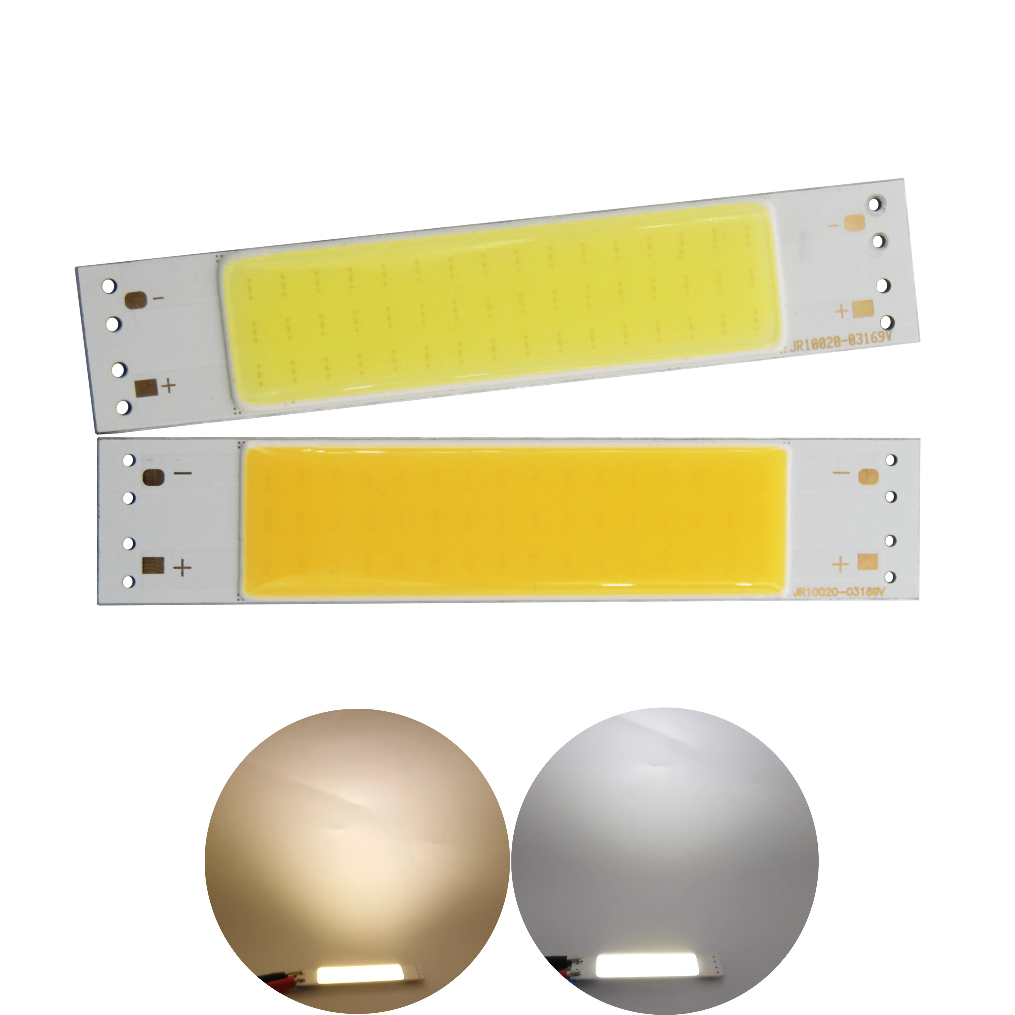 White 10cm 2cm 6W 9V DC LED COB module Bar Light Source Lamp chip on board White Warm White LED FLIP Chip Bulb DIY lamp
White 10cm 2cm 6W 9V DC LED COB module Bar Light Source Lamp chip on board White Warm White LED FLIP Chip Bulb DIY lamp