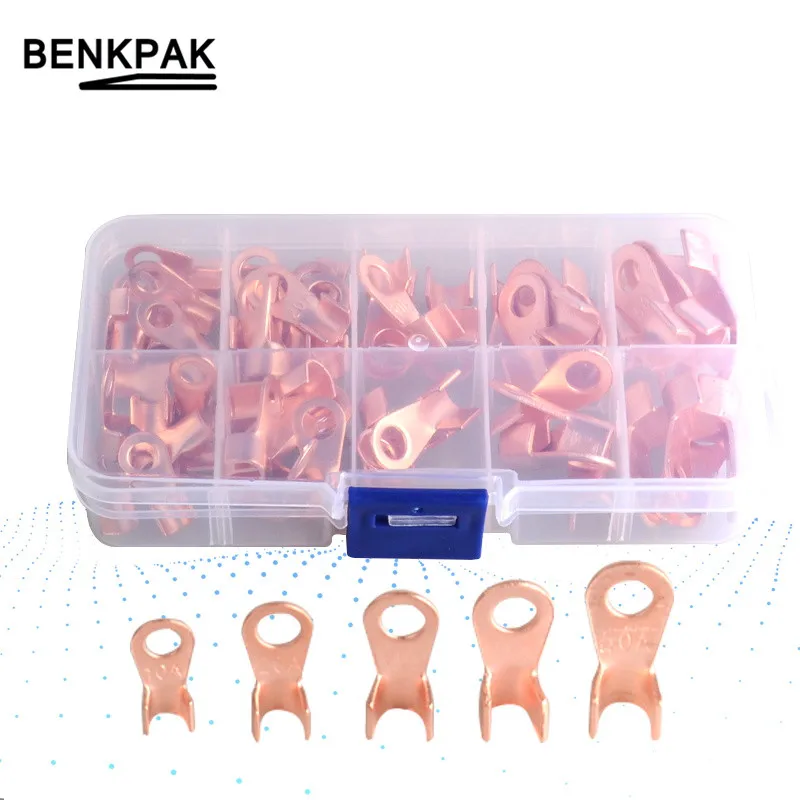 70pcs OT-10A 20A 30A 40A 50A Dia Red Copper Circular Splice Ring Terminal Wire Naked Battery Cable Connector lugs Terminals
70pcs OT-10A 20A 30A 40A 50A Dia Red Copper Circular Splice Ring Terminal Wire Naked Battery Cable Connector lugs Terminals