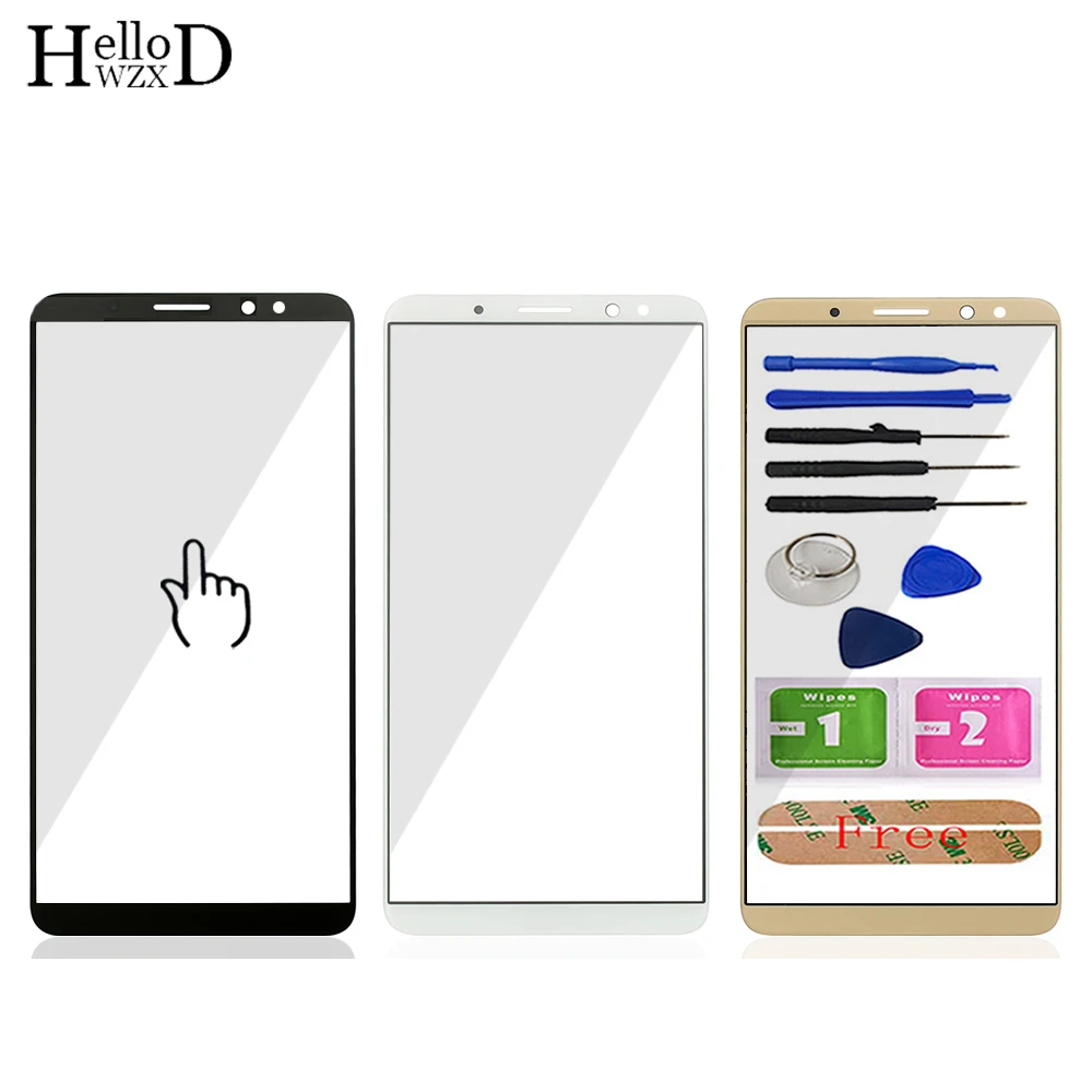 HelloWZXD Front Outer Glass For Huawei Mate 10 Lite (No Touch Screen Glass Digitizer Panel) Front Glass Lens Sensor + Adhesive
HelloWZXD Front Outer Glass For Huawei Mate 10 Lite (No Touch Screen Glass Digitizer Panel) Front Glass Lens Sensor + Adhesive