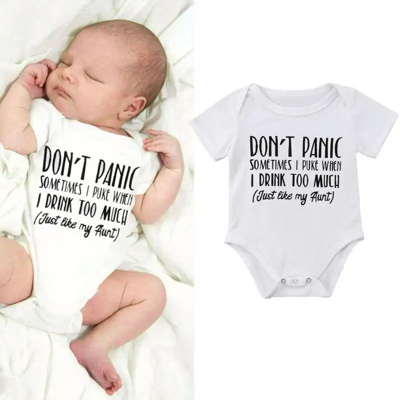 funny newborn baby clothes