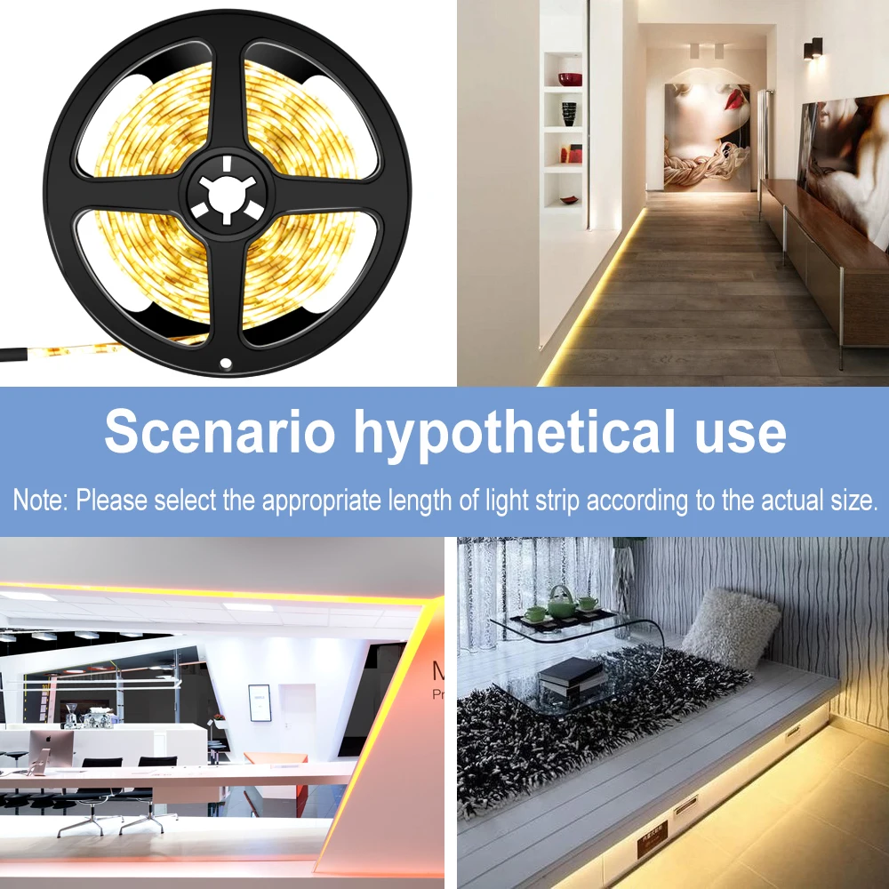 Led Strip USB 5M Neon Ribbon Lamp Tape SMD2835 Ruban Led Night Light Strip 5V USB Power Stairs Cupboard Lighting Bedroom Kitchen
Led Strip USB 5M Neon Ribbon Lamp Tape SMD2835 Ruban Led Night Light Strip 5V USB Power Stairs Cupboard Lighting Bedroom Kitchen