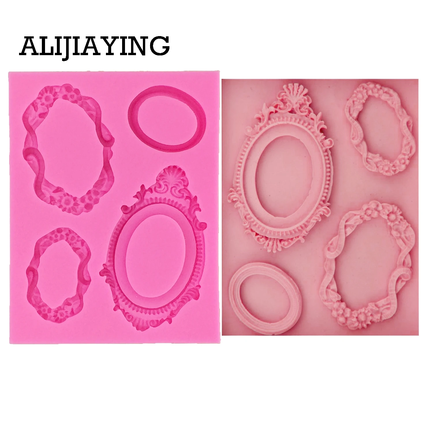M0055 DIY Frame Fondant Cake Decorating Tools Chocolate Silicone Molds Kitchen Baking Moulds Sugar Craft Molds DIY Cake fimo
M0055 DIY Frame Fondant Cake Decorating Tools Chocolate Silicone Molds Kitchen Baking Moulds Sugar Craft Molds DIY Cake fimo
