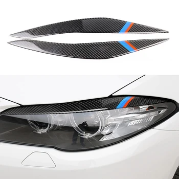 2PCS/Set Carbon Fiber Car Headlight Eyebrows Decoration Stickers Automobile Car Accessories For BMW F10 F18 5 Series 2011-2017
2PCS/Set Carbon Fiber Car Headlight Eyebrows Decoration Stickers Automobile Car Accessories For BMW F10 F18 5 Series 2011-2017