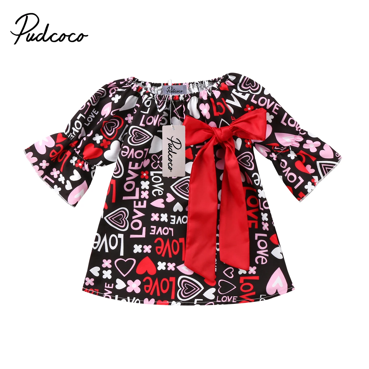 2018 New Newborn Toddler Kid Baby Girl Cotton Bowknot Flare Ruffles Sleeve Pageant Valentine Party Dress Clothes
2018 New Newborn Toddler Kid Baby Girl Cotton Bowknot Flare Ruffles Sleeve Pageant Valentine Party Dress Clothes