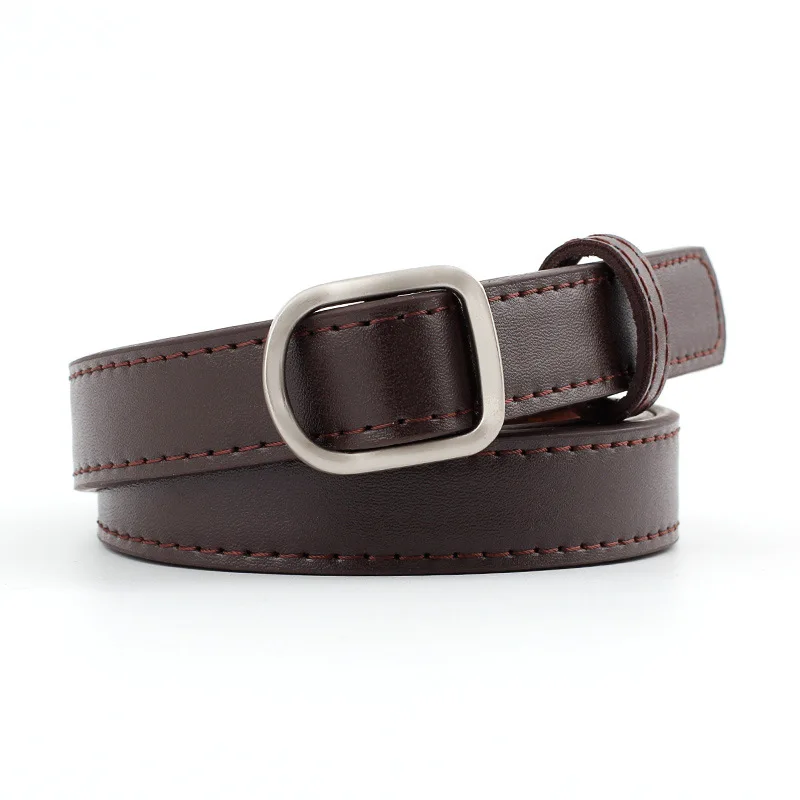 Women's belt fashion decorative belt wild no hole smooth buckle irregular belt female trend
Women's belt fashion decorative belt wild no hole smooth buckle irregular belt female trend