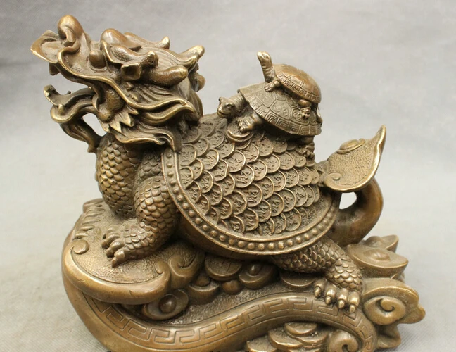 wholesale factory 8" Chinese Decoration Brass Copper Bronze Ruyi Lucky Money Wealth Dragon Turtle Statue
wholesale factory 8" Chinese Decoration Brass Copper Bronze Ruyi Lucky Money Wealth Dragon Turtle Statue