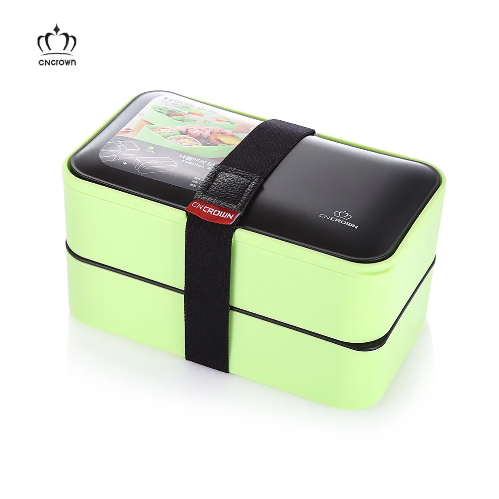 New Arrive Portable 3 Layer Healthy Food Container Microwave Oven Lunch Bento Boxes Lunchbox with Chopsticks&Spoon Food Storage8