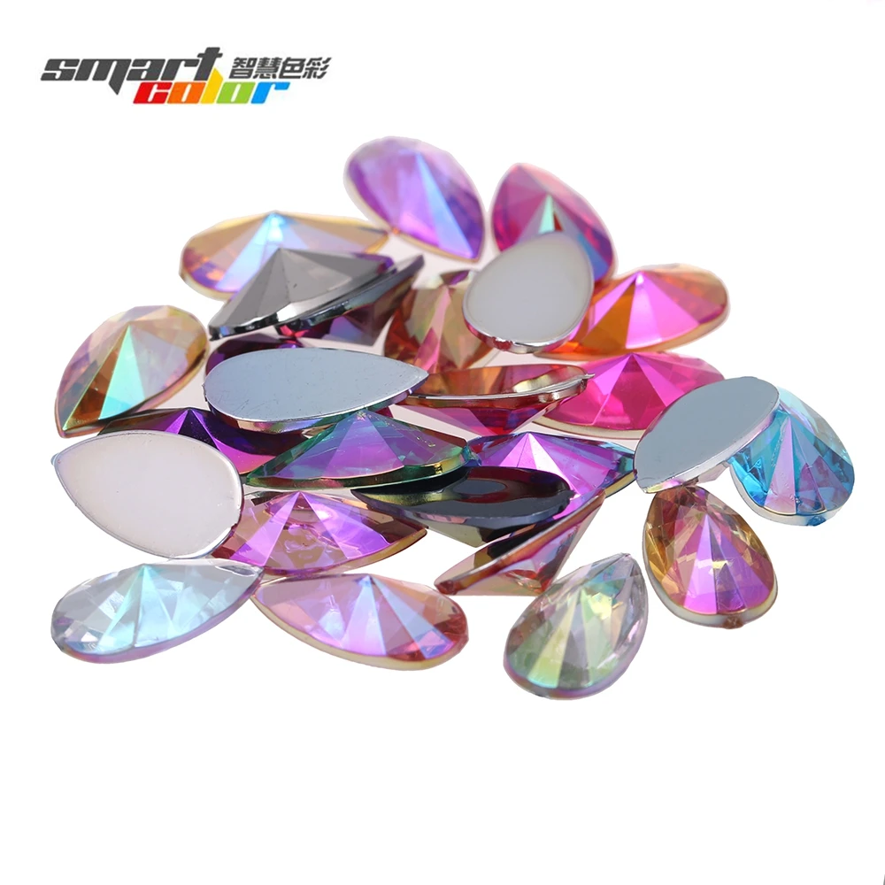 Tear Shape Pointed 8x13mm 40pcs Flatback Acrylic Rhinstones Glue On Crafts Beads DIY Fabric Wedding Dresses Decorations
Tear Shape Pointed 8x13mm 40pcs Flatback Acrylic Rhinstones Glue On Crafts Beads DIY Fabric Wedding Dresses Decorations