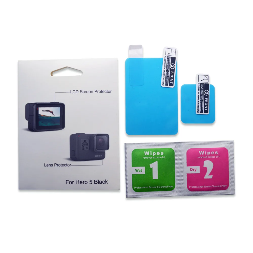 10pc/lot LCD Screen Film + Lens Protective Film + Cloth For Gopro Hero 5 6 7 Black Sport Action Camera Accessories
10pc/lot LCD Screen Film + Lens Protective Film + Cloth For Gopro Hero 5 6 7 Black Sport Action Camera Accessories